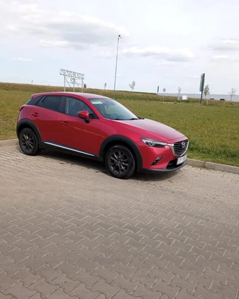 Mazda CX-3 cena 72000 przebieg: 80000, rok produkcji 2018 z Kłobuck małe 67